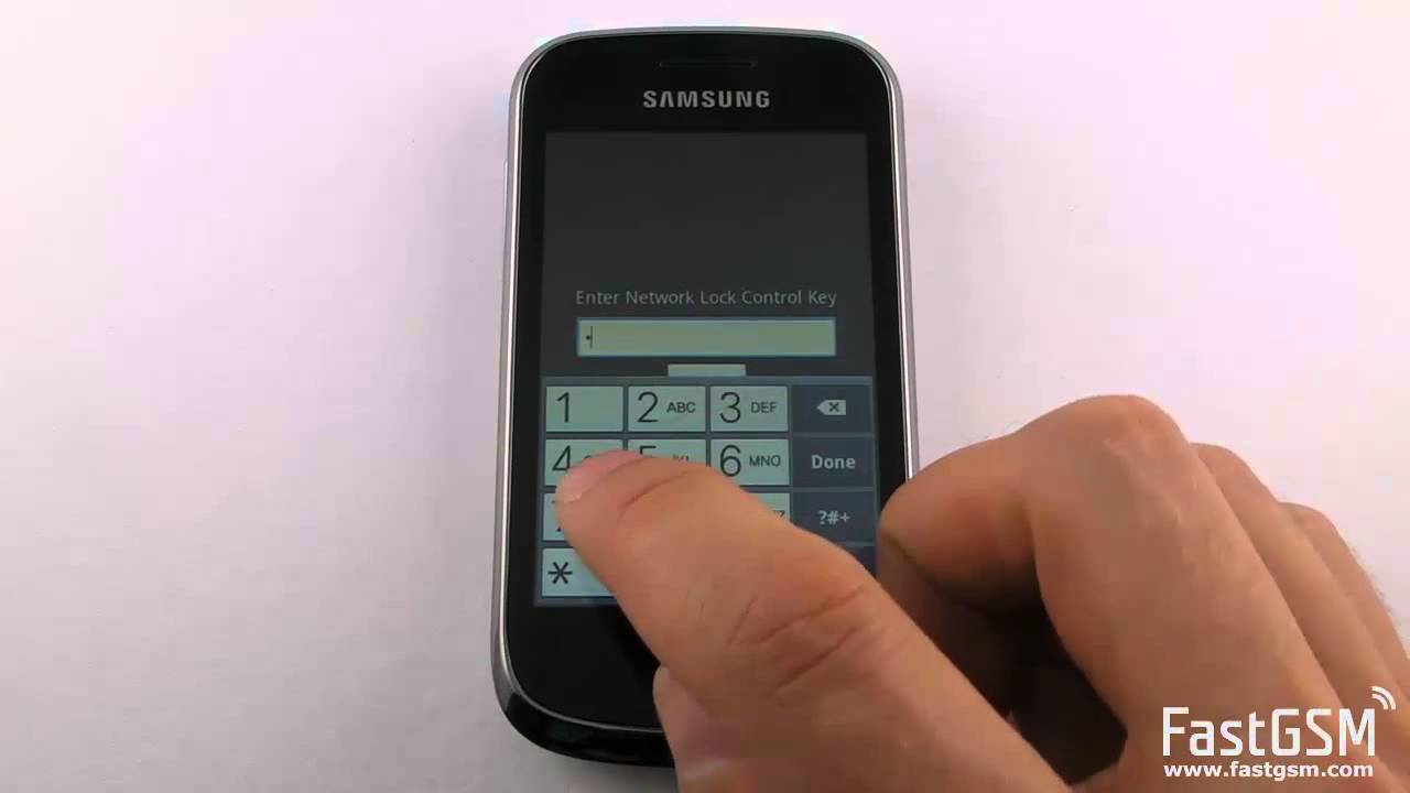 Samsung Galaxy Mini 2 Unlock Code Free
